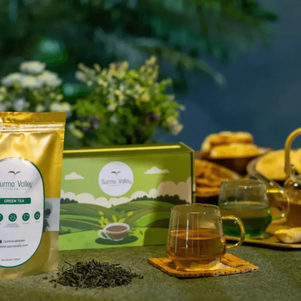 Green Tea small leaf (100g) - View 2
